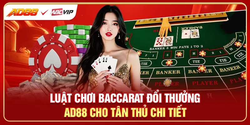 Luật chơi baccarat đổi thưởng AD88 cho tân thủ chi tiết