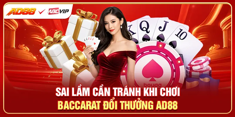 Sai lầm cần tránh khi chơi baccarat đổi thưởng AD88