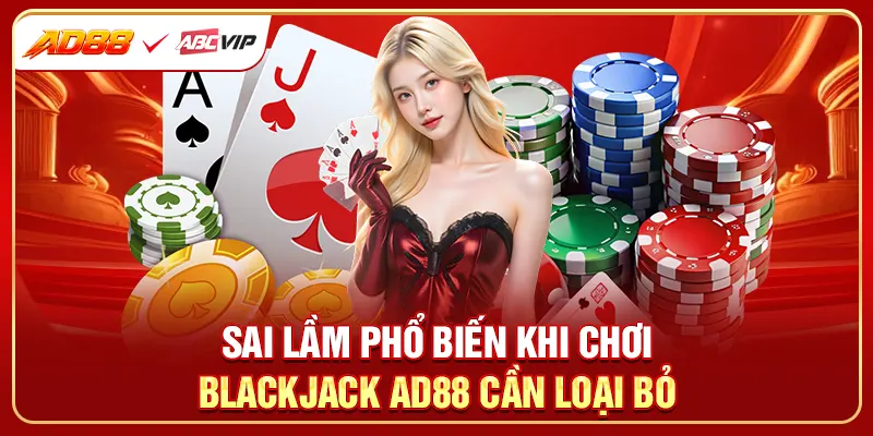 Sai lầm phổ biến khi chơi Blackjack AD88 cần loại bỏ